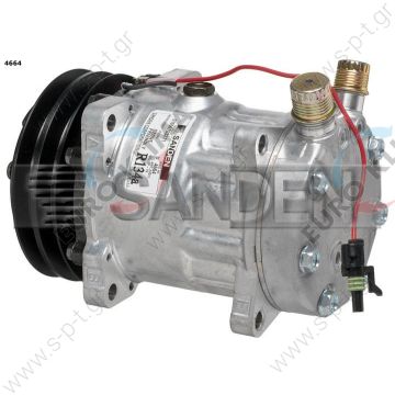 40405010  ΚΟΜΠΡΕΣΕΡ  SANDEN SD5H14-6627 ΣΥΜΠΙΕΣΤΗΣ   SD 5H14 OR Vertical 24V 5"1/4 Ø132mm 2G A OE: 240101240 - 6627 - H13002202  Other Applications ApplicationYear SD 5H14 OR Vertical 24V 5"1/4 Ø132mm 2G A F12- F16 - 