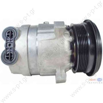 TSP0155009  DELPHI ΚΟΜΠΡΕΣΕΡ A/C  OPEL VECTRA A (1.6, 1.8) / CALIBRA A (2.0, 2.5) / ASTRA F (1.4, 1.6, 1.7, 1.8, 2.0)  TSP0155013  : 1135349 1131909 1135312 1135019 ,ΤΥΠΟΣ : V5,  6 Λ 12 V.   1854008 1854031 1854034 1854039. HARRISON V5 OPEL 920.10909 - 