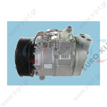 5412300711  68195 (67195) COMPRESSOR NEW MERCEDES TRUCK ACTROS B 68195 (67195) COMPRESSOR NEW MERCEDES TRUCK ACTROS COMPRESSOR, MERCEDES ACTROS, N-DENSO 7SBU16C 24V 134MM 11PV OE: A0002343111  - 