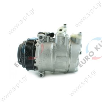 40440020  ΣΥΜΠΙΕΣΤΗΣ MERCEDES W210, W140, VITO, SLK (96-06)  C208 / A208 CLK  DCP17023   C200 KOMPRESOR 95-00  W638 Vito  1201714   A / C  7SB16C; 125 mm; PV6; 12V; IN; Mercedes SLK R170; W140; Vito; W208 CLK; W901; sprinter; W163 ML; W202; W210    - 