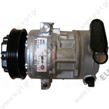 40440196  DENSO ΚΟΜΠΡΕΣΕΡ A/C OPEL   ΣΥΜΠΙΕΣΤΗΣ OPEL CORSA D 1600 TURBO DIESEL    OPEL  Corsa   "D" 1.6 Turbo OE: 55702661 - 6854092 - 6854103 - 93190814 DCP20023   Corsa "D" 1.6 Turbo02 07-> Meriva 1.601 06->05 10  - 