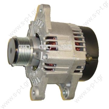 DAN502  DENSO ΔΥΝΑΜΟ ALFA ROMEO 156 100A   63321859  12V 120Α ALFA ROMEO 145, 146, 147, FIAT BRAVO, DOBLO  ALFA ROMEO 156 100A    Lucas LRA2186 LRA1887 Hella CA1698 CA1558 Alfa Romeo Fiat Various Models  12V 120 Amp   Pv6 x 65.5   - 