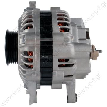 HYUNDAI 450187   ΔΥΝΑΜΟ  12V 80A HYUNDAI ACCENT, ELANDRA, EXCEL ΜΤ   VALEO	AB175019  HYUNDAI ACCENT I	1994-2000 LANTRA II	1995-2000 S COUPE	1990-1996 - 