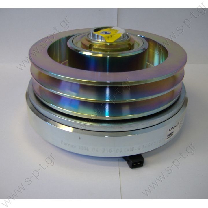 30.04.04.236 LINNIG, ΤΡΟΧΑΛΙΑ ΣΥΜΠΙΕΣΤΩΝ    LA16.0146Y Air Clutch 200mm-2xSPB  Clutch Assembly LA16.146Y Sutrak p/no 300404236  Description  sutrak part number 30.04.04.236 clutch assembly LA16.146Y c/w 24V coil 2SPB193 fits Caetano Levante Scania