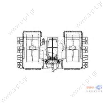 8EW 009 158-151    MAN TGA/TGS   ΜΟΤΕΡ ΚΑΛΟΡΙΦΕΡ MAN TGA ΚΟΜΠΛΕ    ΚΑΛΟΡΙΦΕΡ MAN TGAMAN TGA 2000 - 2012      HELLA 8EW 009 158-151 (8EW009158151), Interior Blower      DT 3.82053 (382053)   MAN TGA	2000-... MAN 81 61930 6083 (81619306083), - 