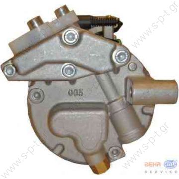 40440139  ΚΟΜΠΡΕΣΕΡ A/C   BMW  COMPRESSOR, NEW, CALSONIC BMW 3-SERIES E46 6PV OE:64526908660   64 52 6 908 660  Compressor, air conditioning    BMW E46 Serie 3 316i - 318i - 320i  BMW compressor (64509182795 64526908660 64526918751 64529145352)   - 