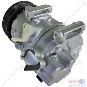 88310-05080   DCP50120 DENSO ΚΟΜΠΡΕΣΕΡ A/C TOYOTA    Avensis / Verso 1.6 - 1.8 VVT-i  Year: 04 03->11 08     DENSO DCP50120,  ΣΥΜΠΙΕΣΤΗΣ TOYOTA AVENSIS DENSO 5SE12C     Compressor, air conditioning  TOYOTA Avensis 1.6/1.8 (2001-2003) Compressor - 