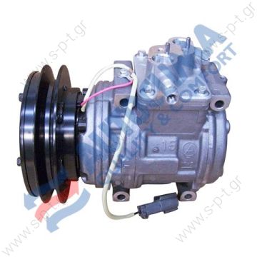 42C0711210   ΣΥΜΠΙΕΣΤΗΣ KOMATSU DENSO 10PA15C 24V B1 KOMATSU  DCP99820, DENSO  ΚΟΜΠΡΕΣΕΡ A/C   KOMATSU 24V  Serie WA / PC   42C0711210 NEW KOMATSU 1B 24V  OE: 20Y9793111 - 42C0711210 - OK24261K00A ΚΟΜΠΡΕΣΕΡ A/C  DCP99820   447100-3460 20Y-979-3111   - 