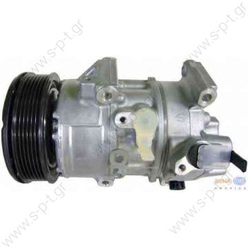 98740     DCP50120   DENSO ΚΟΜΠΡΕΣΕΡ A/C TOYOTA  DCP50120   TOYOTA AVENSIS DENSO 5SE12C    COMPRESSOR NEW OEM MAKE-MODEL TOYOTA AVENSIS 1.8-04.03-Com DENSO 5SE12C  TOYOTA AVENSİS AURİS OEM: 447180-5640 447260-1744,447260-1745,GE447260-1740 - 