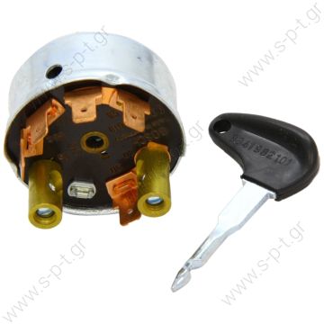 0342201010   BOSCH   ΔΙΑΚΟΠΤΗΣ    Brand	Bosch Item Weight	118 g Product Dimensions	9.8 x 5.6 x 5 cm Item model number	0342201010 Manufacturer Part Number	0342201010    Ignition light switch Ignition lock 8 pole 0-1-2-3 for tractor tractor Oldtimer - 