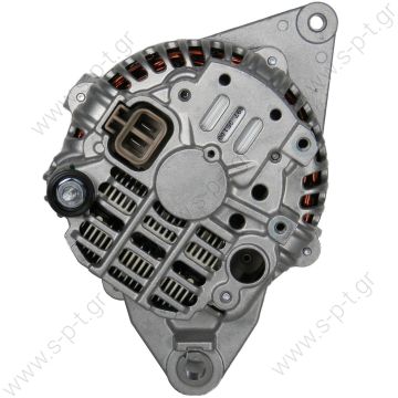 HYUNDAI 90A  855003 ΔΥΝΑΜΟ 12V 90A KIA CERATO, CARENS II, HYUNDAI GETZ  HYUNDAI ACCENT, ELANDRA, EXCEL ΜITSUBISHI   A002T40092 for MITSUBISHI  MD193323 13450 75A 12V HYUNDAI ACCENT I	1994-2000 ACCENT Saloon	1994-2000 COUPE	1996-2002 LANTRA II  - 