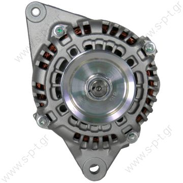 HYUNDAI 90A  855003 ΔΥΝΑΜΟ 12V 90A KIA CERATO, CARENS II, HYUNDAI GETZ  HYUNDAI ACCENT, ELANDRA, EXCEL ΜITSUBISHI   A002T40092 for MITSUBISHI  MD193323 13450 75A 12V HYUNDAI ACCENT I	1994-2000 ACCENT Saloon	1994-2000 COUPE	1996-2002 LANTRA II  - 