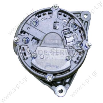 0986033180  BOSCH ΔΥΝΑΜΟ VAG    VW-AUDI 65A 3280944 12 V 65 A AUDI 100  80    VOLKSWAGEN CADDY I (14) GOLF I  GOLF II JETTA II  PASSAT SCIROCCO  - 