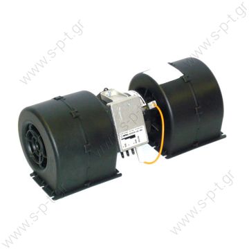 006-B40-22  SPAL  ΜΟΤΕΡ ΣΑΛΛΙΓΚΑΡΟΣ ΔΙΠΛΟΣ Evaporator blower  l Twin Blower 24v 006-B40-22  Spal Twin Blower 24v 1050m³/h Airflow High performance double blower for vehicle HVAC (Heating, Ventilation, Air Conditioning) systems.   Voltage: 24v  Speed: 3 - 