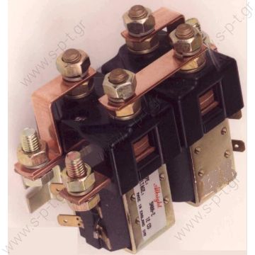 26142 ALBRIGHT   ΡΕΛΕ ΙΣΧΥΟΣ ΔΙΠΛΗΣ ΚΙΝΗΣΗΣ Solenoid ALBRIGHT 12V 100A double inverter # Albright SW88 Contactor Double Acting Reversing Solenoid Contactor   SW88-1 Albright Double Acting Reversing Solenoid 24V Intermittent - 