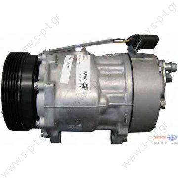 40405094  ΚΟΜΠΡΕΣΣΕΡ A/C    1J0-820-803L     AUDI A3 I Serie  Compressor Sanden variable SD7V16    OE: 1076012 - 1080 - 1111419 - 1206 - 1215 - 1221 - 1226 - 1231 - 1233 - 1245 - 1278 - 1283 - 1J00820803A  - 