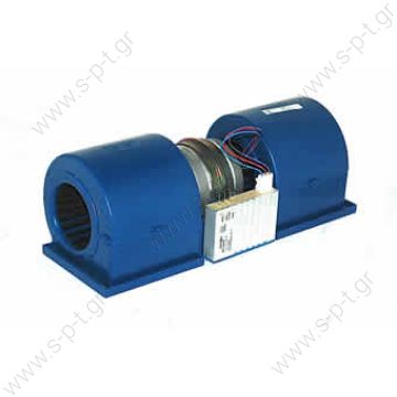 HISPACOLD 5300068   ΜΟΤΕΡ  ΔΙΠΛΟ ΚΟΜΠΛΕ ΜΕ ΠΛΑΚΕΤΑ [ ΜΠΛΕ ] Hispacold double blower with controller   Twin Blower 24v  Double axial motor fan Hispacold OE: 5010531145 - 5300068 - 593111 HISP5300068    Double blower Hispacold Hispacold Double Blower W/S - 