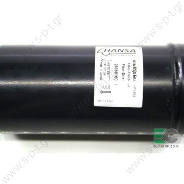 60652185 ΞΗΡΑΝΤΗΡΑΣ A/C  HM-305 (Oring)  ΦΙΛΤΡΟ ΑΦΥΓΡΑΝΣΗΣ    Hansa  O.R .135.616 / 835.616 Multiplex  HM305  ΦΙΛΤΡΟ ΥΓΡΟΥ HM305 7/8 OR-1  7/8UNF Multiplex o-ring D=75mm, L=232mm   H14-001-058 , 1101972B    Carrier/Sutrak Receiver Drier :24.06.95.013 - 