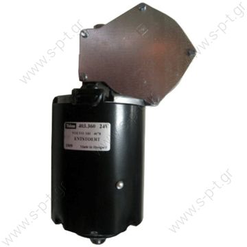 403360 ΜΟΤΕΡ ΚΑΘΑΡΙΣΤΗΡΑ  Swf 403360 - MOTOR LIMP.24V VOLVO F10 / 12/16   SWF  WIPERBLADE ENGINE VOLVO F7-16 Original code: 1614678  Br SWF VALEO NIDEC ITT 403.360 wiper motor, windscreen wiper motor, gear motor 24V DC - 