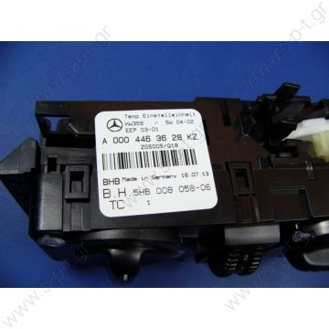 MERCEDES 0004463628  ΧΕΙΡΙΣΤΗΡΙΟ  VITO OEM HVAC Heater Control Unit 000-446-36-28 0004463628  The control panel 638 SPRINTER VITO   Genuine 0004463628 - HVAC Heater Control Unit - 