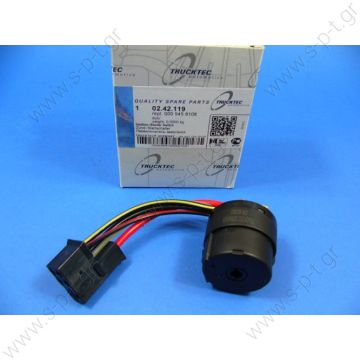 0005458108  MERCEDES 0005458108 ΕΠΑΦΗ ΔΙΑΚΟΠΤΗ VITO  SPRINTER MERCEDES SPRINTER    ignition switch to 05/2006  Short description Application: Mercedes SPRINTER to 05/2006 Switch for version without airbag is responsible for 0005458108 - 