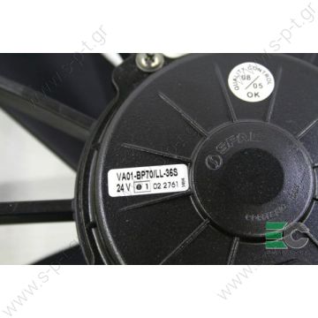 SPAL-BOSCH 0599.6957 VA01-BP70/LL36S   Axial blower VA01-BP70/LL-36S   AXIALNY FAN 24VDC, EMBOSSING VA01-BP70LL-36S (3031588325)   24V, Ref: H11001215 , A0008383706 , A6278350307 , 282101001   SPAL VA01-BP70 / LL-36S 24V  - 