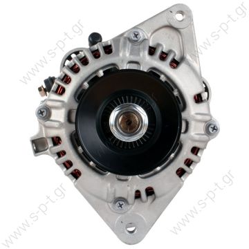 A3T08183 MITSUBISHI  ΔΥΝΑΜΟ    12V 75 A  MITSUBISHI PAJERO D	2.5 TD (V24W) 12V 75 Amp Pulley / Drive:	Pulley 16 x 80  Alternator  	Mitsubishi / Hyundai Frame Number:	FR21 Replacing A3T08183 Lucas LRB235 Hella JA878 Mitsubishi Pajero 2.5TD  - 