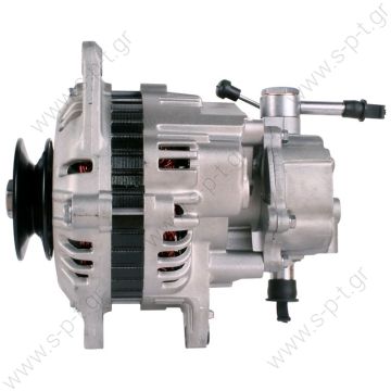 A3T08183 MITSUBISHI  ΔΥΝΑΜΟ    12V 75 A  MITSUBISHI PAJERO D	2.5 TD (V24W) 12V 75 Amp Pulley / Drive:	Pulley 16 x 80  Alternator  	Mitsubishi / Hyundai Frame Number:	FR21 Replacing A3T08183 Lucas LRB235 Hella JA878 Mitsubishi Pajero 2.5TD  - 