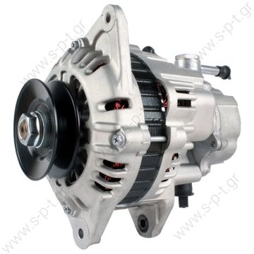 A3T08183 MITSUBISHI  ΔΥΝΑΜΟ    12V 75 A  MITSUBISHI PAJERO D	2.5 TD (V24W) 12V 75 Amp Pulley / Drive:	Pulley 16 x 80  Alternator  	Mitsubishi / Hyundai Frame Number:	FR21 Replacing A3T08183 Lucas LRB235 Hella JA878 Mitsubishi Pajero 2.5TD  - 