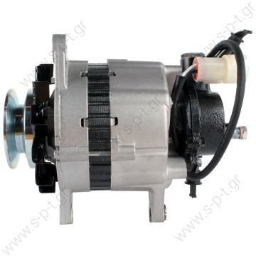 LR150-421 HITACHI  ΔΥΝΑΜΟ  OPEL  Trooper 2.8TD 12V 50A + VP [SL-IG]   12V 50 Amp  16 x 80 Product Type:	Alternator Product Application:	Vauxhall / Opel / Saab Replacing LR150-421 Lucas LRB199 Hella JA761 Isuzu Opel Vauxhall Various Models - 