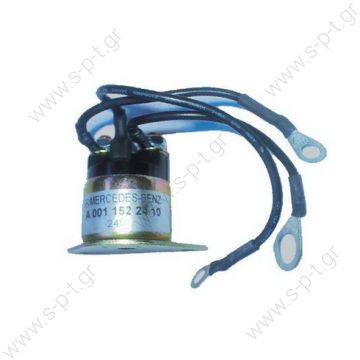 4.63012 DT Μαγνητικός διακόπτης, μίζαMERCEDES 001 152 24 10 Relay, start repeater Solenoid switch replaces Bosch: 1 337 210 726  Art. No. 4.63012  Μπουτόν μίζας βοηθητικό για MAN, MERCEDES-BENZ, SCANIA SND1225, 1337453    - 