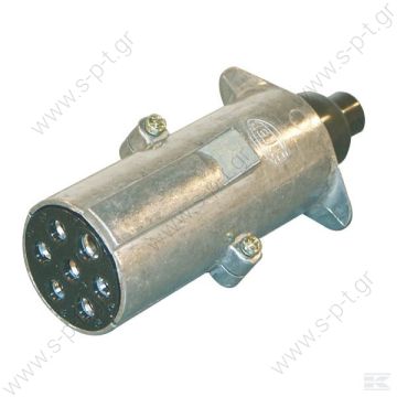 8JA003831001, HELLA    ΦΙΣ 7ΠΟΛΙΚΟ 24V 'N' METAΛΙΚΟ 8JA003831001 Plug 7-pole - 