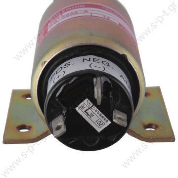 SA-2606-A 12V  CARGO  ΗΛΕΚΤΡΙΚΟ  ΣΒΗΣΤΗΡΙ   CARGO  SOLENOID SHUTDOWN 12V 24v SA 2606 Fuel Shutdown Shut off Stop Solenoid Valve F Mitsubishi Mixer - 