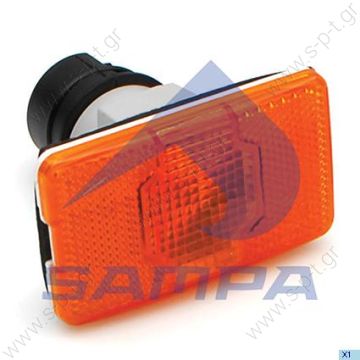 1.21474 DT Φώτα θέσης μπροστά  Side marking lamp, orange, with bulb Art. No. 1.21474    SCANIA 1365972 Marker Light SIDE LAMP 2493806474 1365972 FOR SCANIA 2.3 Series TRUCK SIDE LAMP - 