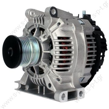 0121544302 BOSCH ΔΥΝΑΜΟ MERCEDES   12V 90 Amp   BOSCH  MERCEDES A CLASS & VANEO 0101543902, 0111548202, 	Mercedes / Ssangyong  SG9B039 Lucas LRA1851 Hella CA1390 Mercedes A Class A0111548202 - 010154390280 - 012154440280 - 0101543902 - 0121544302  - 