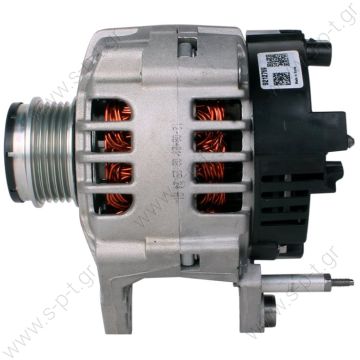 SG9B017 VALEO   ΔΥΝΑΜΟ  AUDI A4/A6  1.9, VW PASSAT 1.9/2.0     12V 90 Amp    VALEO SG9B042 / SG9B017 / 2542507   PV5 x 56  	Audi / VW / Seat / Skoda Frame Number:	FR65 Replacing SG9B017 Lucas LRA1865 Hella CA1540 Audi VW Various Models - 