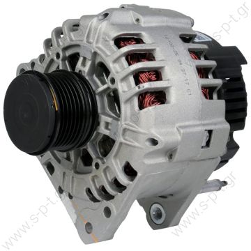 0124515022 BOSCH ΔΥΝΑΜΟ VAG 12V 120 Amp VW VOLKSWAGEN  SKODA SKODA FABIA ROOMSTER 045903023A BOSCH 0124515022 120A ΔΥΝΑΜΟ 1.4 TDI BMS   PV6 x 55.7  Audi / VW / Seat / Skoda   0124515022 Lucas LRB475 Hella CA1394 Audi-Ford-Seat-Skoda-VW - 