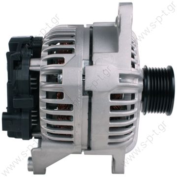 0124525130   BOSCH ΔΥΝΑΜΟ FIAT   12V 150 Amp   FIAT DUCATO 2.3JTD 06/2006> .. 55PV7 150A [L-DFM]   PV7 x 550124525130  BOSCH  ΔΥΝΑΜΟ  FIAT  DUCATO 2.3JTD 06/2006> .. 55PV7 150A [L-DFM]   0124 525 130 Lucas LRA3110 LRA2292 LRA2342  - 