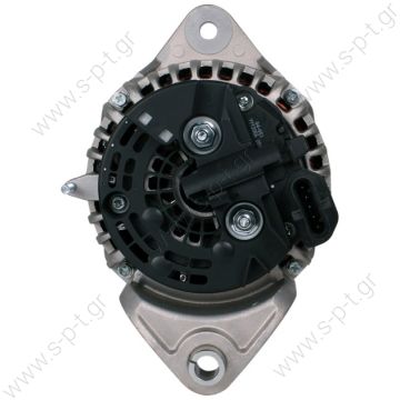 0124655008, BOSCH 24V 110A VOLVO FH12   0124655008 BOSCH  ΔΥΝΑΜΟ  VOLVO  FH12 28V 110A [WL-15-S-DFM]    BOSCH ΔΥΝΑΜΟ VOLVO     BOSCH 24V 110Α VOLVO FH 06-	24V 110 Amp   PV8 x 61  Volvo Buses / Trucks  0124 655 008 Lucas LRA2801 LRA2877 Hella CA1853  - 