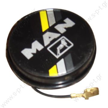 81.46431-0013 MAN MAN HORN BUTTON MAN LOGO 81.46431-0013 81.464310013 - 