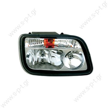 MERCEDES-BENZ (943 820 02 61) MERCEDES-BENZ (A 943 820 02 61)  Headlight, Right for Mercedes Actros      81658203 HERTH+BUSS ELPARTS - Headlight  Εμπρόσθιοι φανοί  OE: Mercedes-Benz Actros MP2,    9438200261 COS.PEL: 160594360 INNE: 12E0756 - 