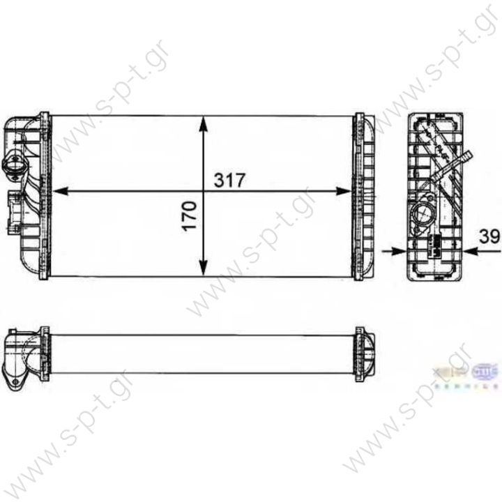 002 835 24 01    MERCEDES-BENZ  ΨΥΓΕΙΟ ΚΑΛΟΡΙΦΕΡ 814 MERCEDES BEHR-HELLA (9247887496)   MERCEDES BENZ LK/LN2, T2/LN1 8FH 351 312-431/9200774 BEHR T. 9200774  9237871495 BEHR H...	9200774 VAN WEZEL	30006188   MERCED...	002 835 24 01 HELLA	8FH 351 312-431