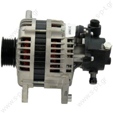 LR1100502  ΔΥΝΑΜΟ   HITACHI  12V 100Α  OPEL COMBO 1,7TDI ΜΕ ΑΝΤΛΊΑ  OPEL ASTRA G\COMBO 1.7D    OPEL  LR1100-502 12V 100A + VP xG [L-W] @ FIAT-HITACHI LR170505  986043981 112271 DRA 3794 933794 28-3839 111192 JA1521IR 8EL737795-001 LR1100-502B LR1100-502E  - 