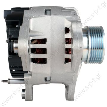 0124325004  ΔΥΝΑΜΟ 	12V 90  Αmp   VW VOLKSWAGEN TRANSPORTER D  VW GOLF IV 90A  VW MULTIVAN T4 2.5TDI 12V 90A [L-DFM] 1999>   PV6 x 67.5   Audi / VW / Seat / Skoda Frame Number:	FR60 Replacing 0124325004 Lucas LRA1710 Hella CA1402 VW Commercial - 