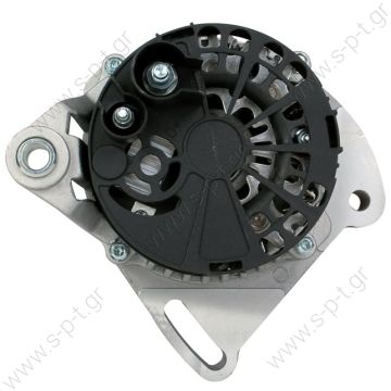 DAN630, DENSO ΔΥΝΑΜΟ  FIAT  PUNTO  MAGNETI MARELLI 63321280  12V 65 Amp FIAT PALIO\MULTIPLA\DOBLO 1.2\1.6 01-  PV4 x 60  DENSO  DAN511 DAN630  63321747 MAGNETI MARELLI ΔΥΝΑΜΟ FIAT  PUNTO LANCIA Y 12V 65A rear dropout 24mm  63321280 Lucas LRB215   - 