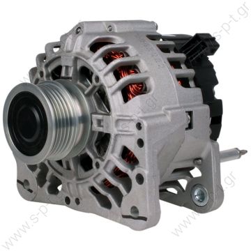 0986040320  BOSCH  ΔΥΝΑΜΟ VAG   12V 90 Amp   PV5 x 56   12V VW GOLF III, CADDY II DIESEL, SEAT AROSA   	VW POLO 1.9D 90A 5PVF D + W   Audi / VW / Seat / Skoda Frame Number:	FR59 Replacing 0123 320 036 Lucas LRB483 Hella CA1239 Seat / VW Various Models - 