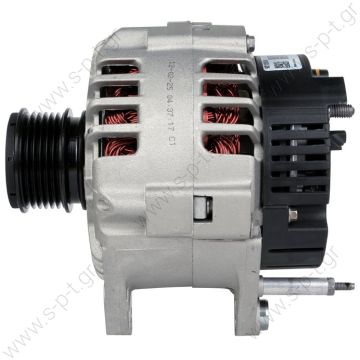 0124515022 BOSCH ΔΥΝΑΜΟ VAG 12V 120 Amp VW VOLKSWAGEN  SKODA SKODA FABIA ROOMSTER 045903023A BOSCH 0124515022 120A ΔΥΝΑΜΟ 1.4 TDI BMS   PV6 x 55.7  Audi / VW / Seat / Skoda   0124515022 Lucas LRB475 Hella CA1394 Audi-Ford-Seat-Skoda-VW - 