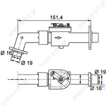 2.76023 DT  ,ΒΑΝΑ ΚΑΛΟΡΙΦΕΡ VOLVO FH ΚΟΝΤΟ 9XL 351 328-111     Βαλβίδα ελέγχου ψυκτικού  VOLVO FH  3 093 481 VOLVO	3 093 481 DT	2.76023 VOLVO	3093481 HELLA	9XL 351 328-111 DT	2.76023  BEHR H...	9XL 351 328-111 HELLA	351 328-111 BEHR H...	9006836 - 