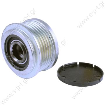 535 0115 10    INA ΤΡΟΧΑΛΙΑ ΔΥΝΑΜΟ FIAT DOBLO, OPEL ASTRA H DIESEL, SUZUKI SX4         Clutch Pulley Product Application:	Fiat / Iveco / Lancia Replacing F-554053.01 / .02 Cargo 235719 333135 Woods EC4102 Denso/Marelli Vauxhall 1.9 CDTi  - 