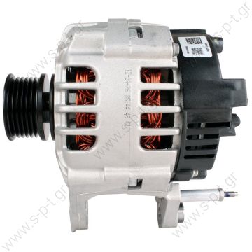 0124325013, BOSCH ΔΥΝΑΜΟ VAG  0986041920    12V 90 Amp    BOSCH	0124325013, 0124325150, 0986041920 VALEO	A13VI223, SG9B024      Pulley PV6 x 56   Audi / VW / Seat / Skoda Replacing 0124325013 Lucas LRB481 Hella CA1542 Seat-Skoda-VW - 